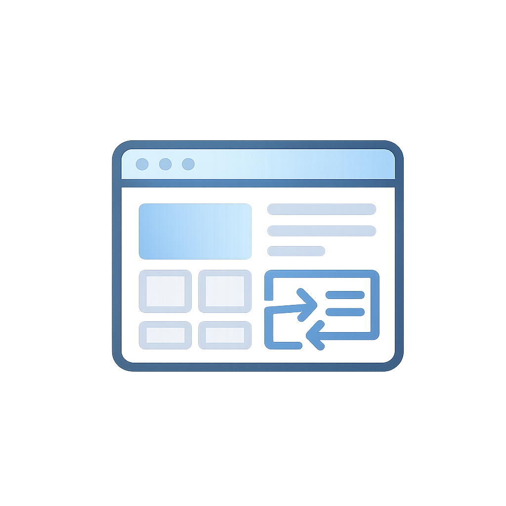 WEBSITE SERVICE LOGO